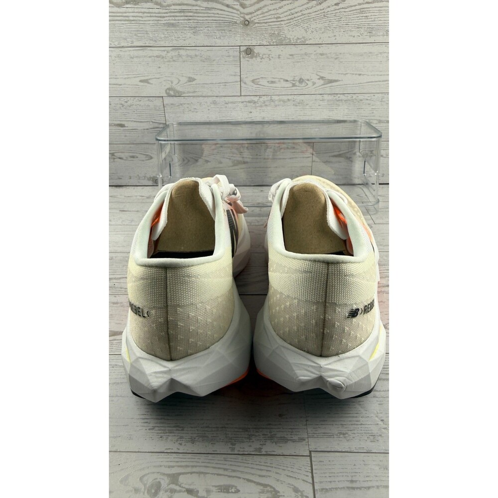 New Balance Fuelcell Rebel V4 WFCXCN4 White 10B Women Running Sneaker Shoes #323 - Picture 5 of 6